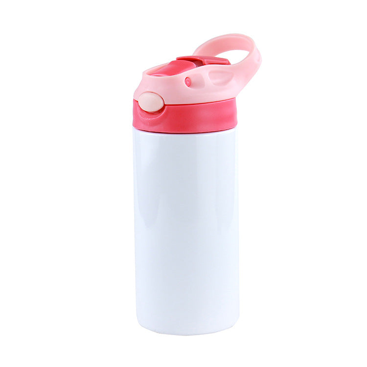 Kids Insulated Water Bottle With Straw Flip-top ,stainless Steel
