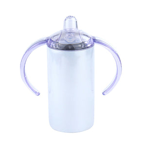 12oz Kids Stainless Steel Sippy Cup With Lid