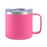 14 OZ Travel Mug Coffee Cup Stainless Steel Coffee Mug With Handle