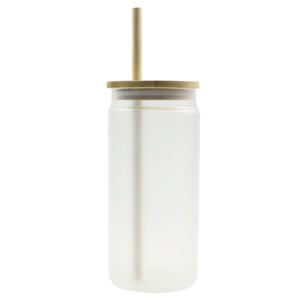 Glass Tumbler With Bamboo Lid 20oz