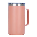 24 OZ Travel Mug Coffee Cup Satainless Steel Coffee Mug With Handle
