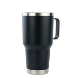 30oz Stainless Steel Cup with handle Double Wall Tumbler 10oz Coffee Travel Mug with Lid and Handle