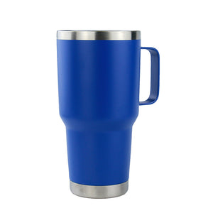 30oz Stainless Steel Cup with handle Double Wall Tumbler 10oz Coffee Travel Mug with Lid and Handle