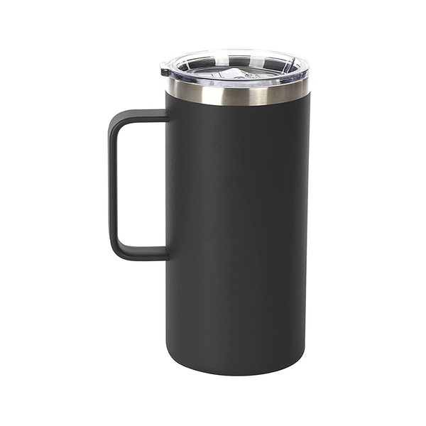 12 OZ Travel Mug Coffee Cup Stainless Steel Coffee Mug With Handle – JOOYO  DRINKWARE