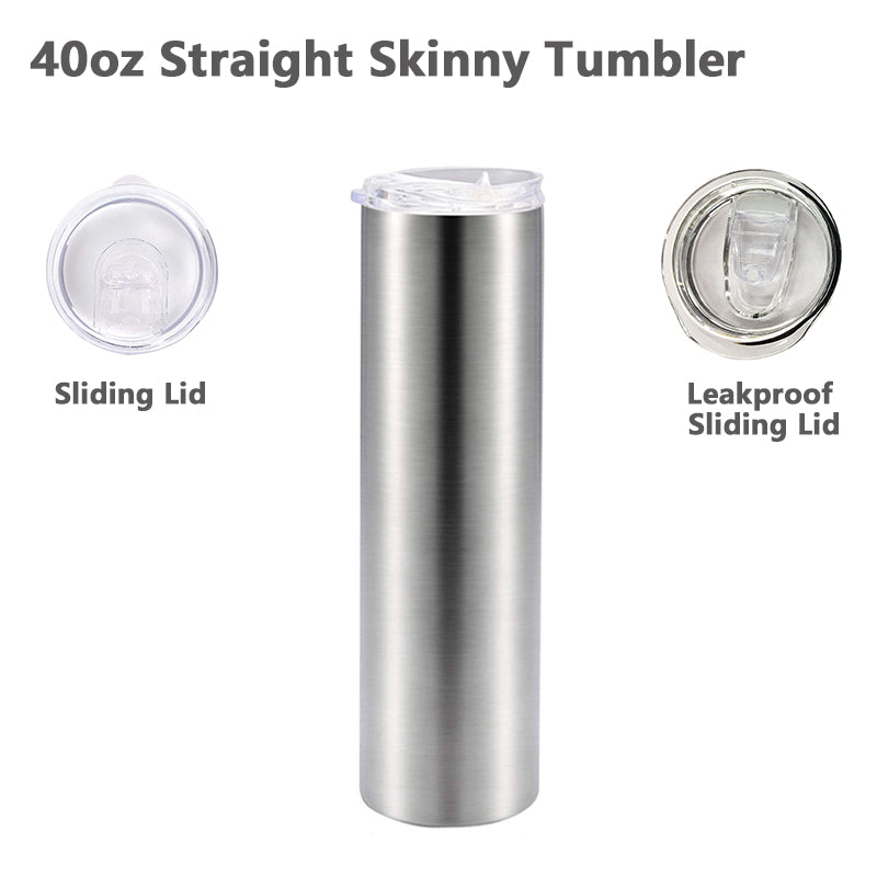 40 Oz Tumbler Straw Stainless Steel –