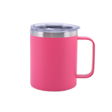 12 OZ Travel Mug Coffee Cup Satainless Steel Coffee Mug With Handle