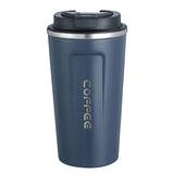 500ML Stainless Steel Coffee Cup Mug Leak-Proof Travel Thermal