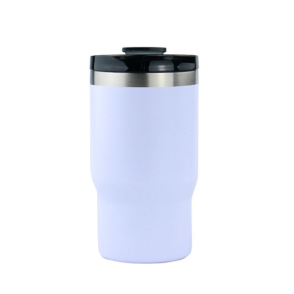 14oz Two-Way Lids Double Wall Stainless Steel Insulated Can Cooler Beer Holder