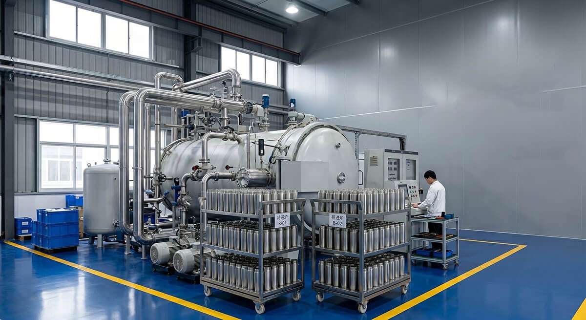JOOYO Drinkware factory engineers performing strict quality control and vacuum testing on custom stainless steel tumblers to prevent Amazon returns.