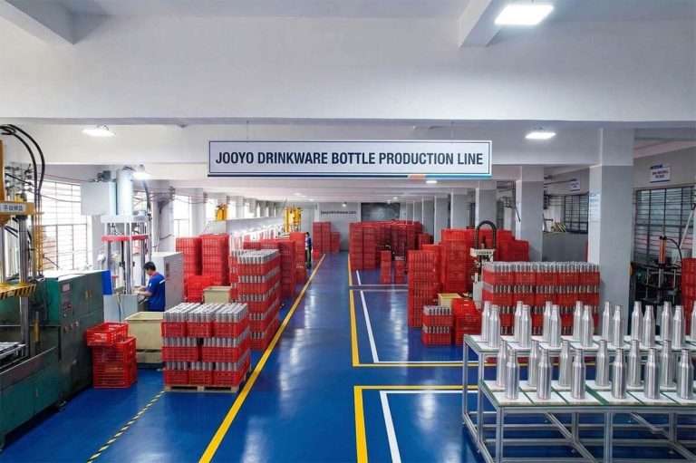 Wuyi source factory vs Yiwu trading company 10,000 sqm Wuyi source factory with automated robotic production lines for stainless steel tumblers.